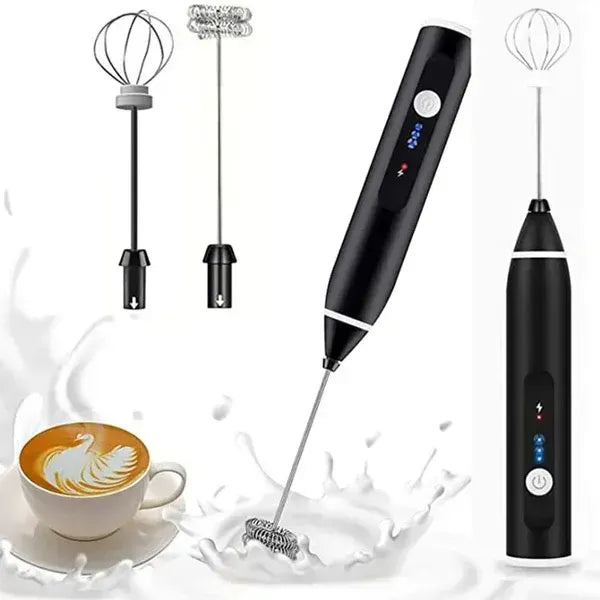Rechargable Coffee Beater & Electric Milk Frother
